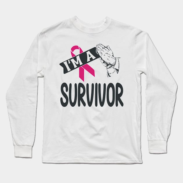 I'm a Survivor Long Sleeve T-Shirt by Fox1999